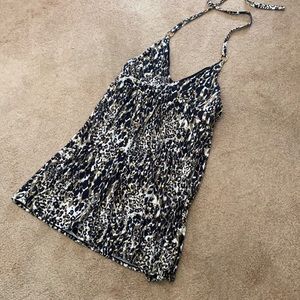 Animal print sundress